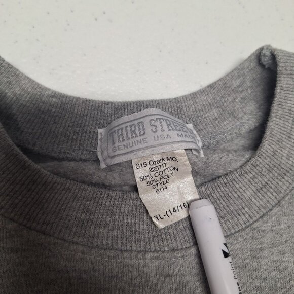 CMU Central Michigan University Sweatshirt Youth Large 14 16 Fire Up Chippewas - Picture 4 of 6